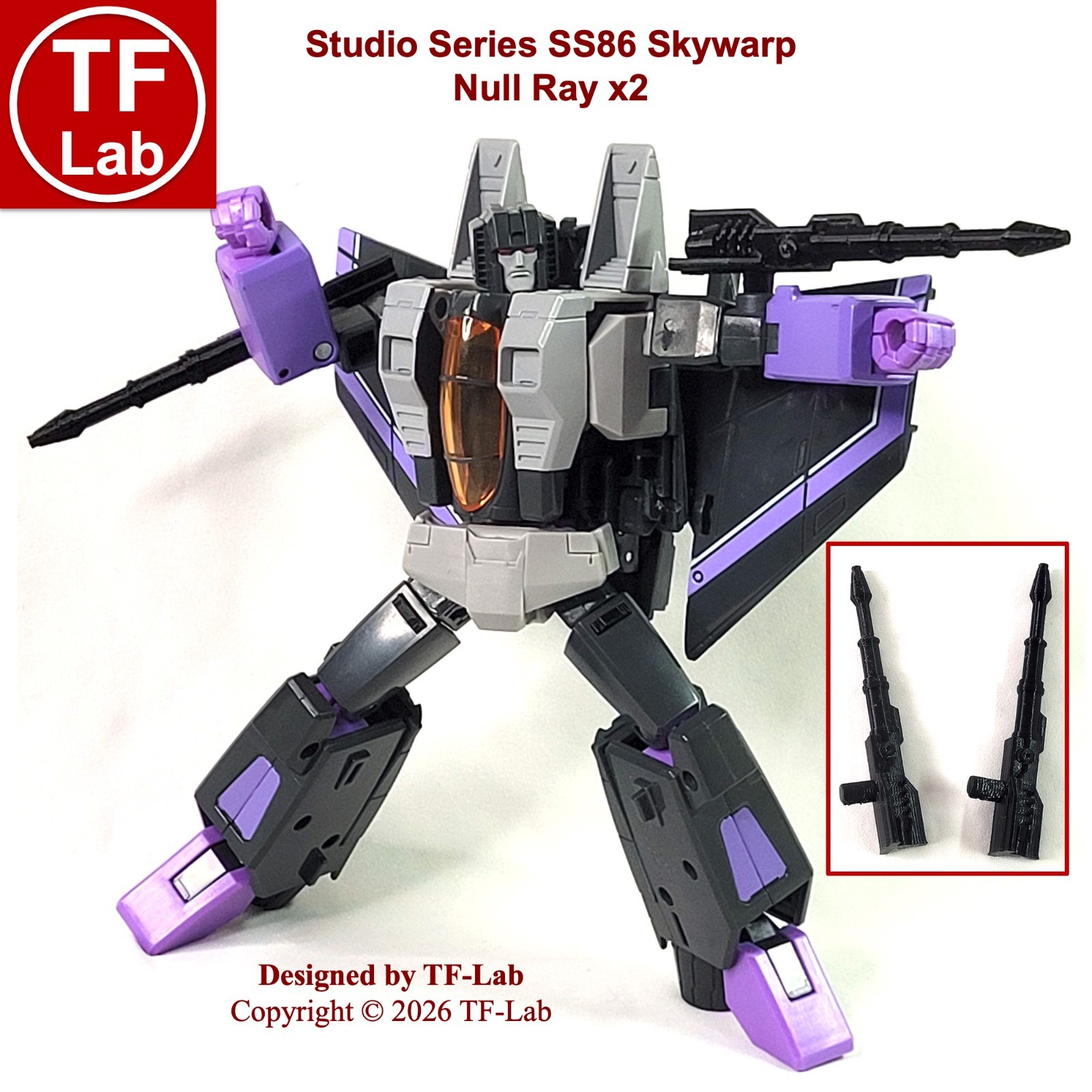 Studio Series Movie SS86 Skywarp Upgrade Kit Gap Fillers Transformers