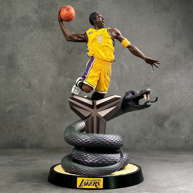 Basketball star NBA GK Kobe Black Mamba Hurricane model ornaments boxed