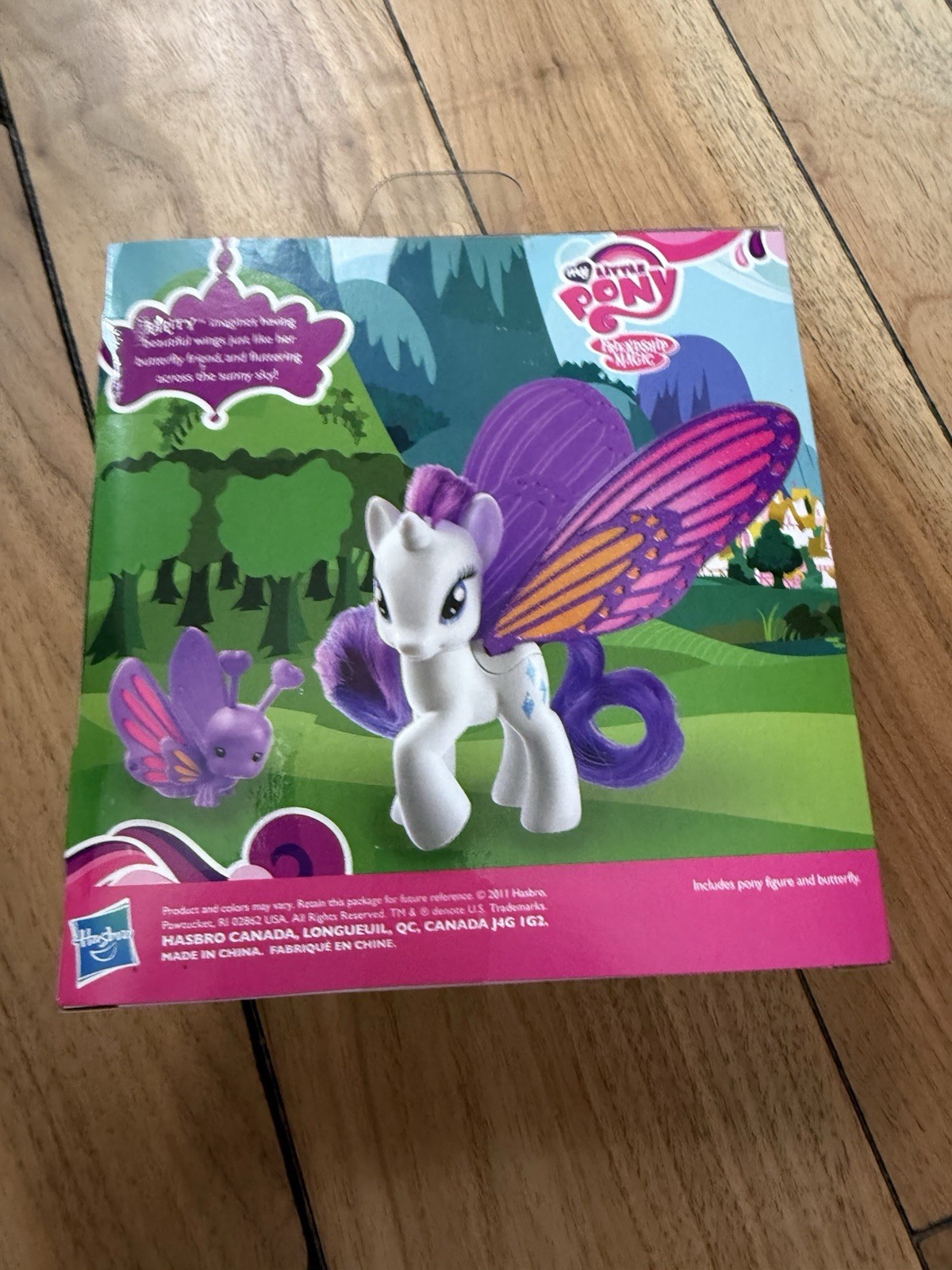 My Little Pony G4 Glimmer Wings Rarity Figure Brushable Hair