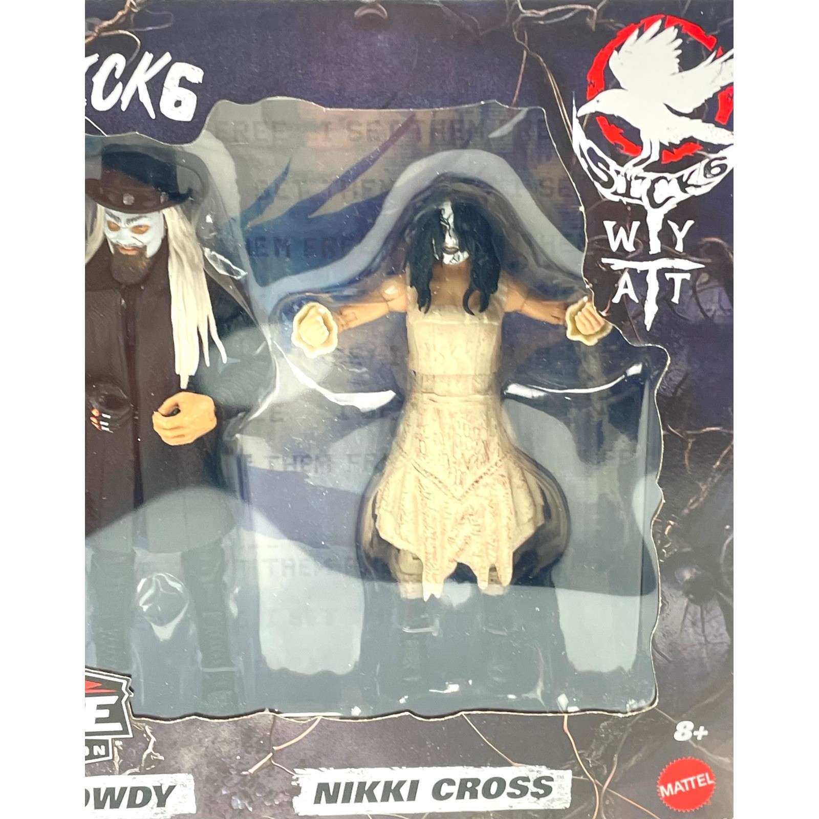 WWE Elite Collection Wyatt Sicks 3-Pack Erick Rowan Uncle Howdy Nikki Cross