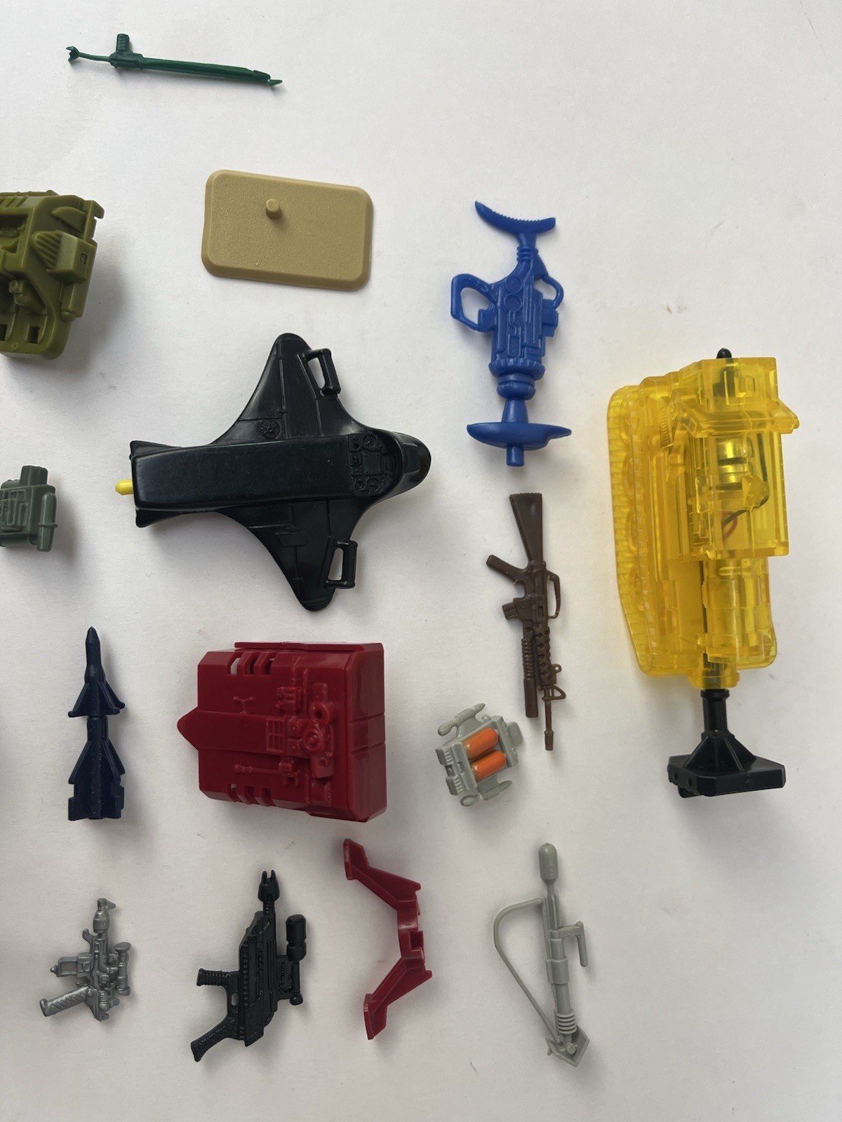 💥GI JOE 80s 90s ARAH 30 Piece Weapons Accessories Lot Hasbro LOOK 1 Day Ship!👍