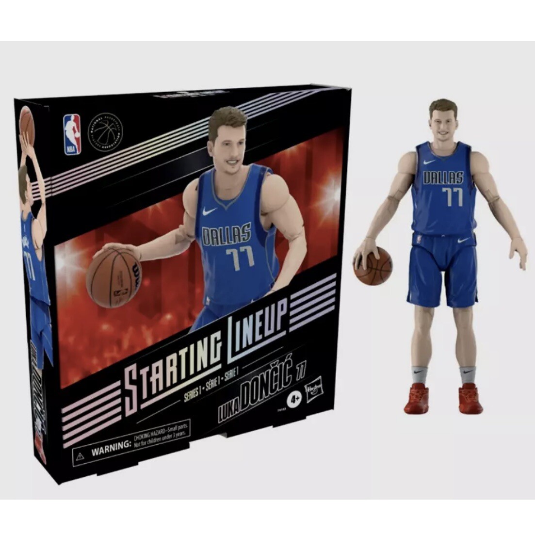 Hasbro Starting Lineup NBA Series 1 Luka Doncic Dallas Mavericks NEW!