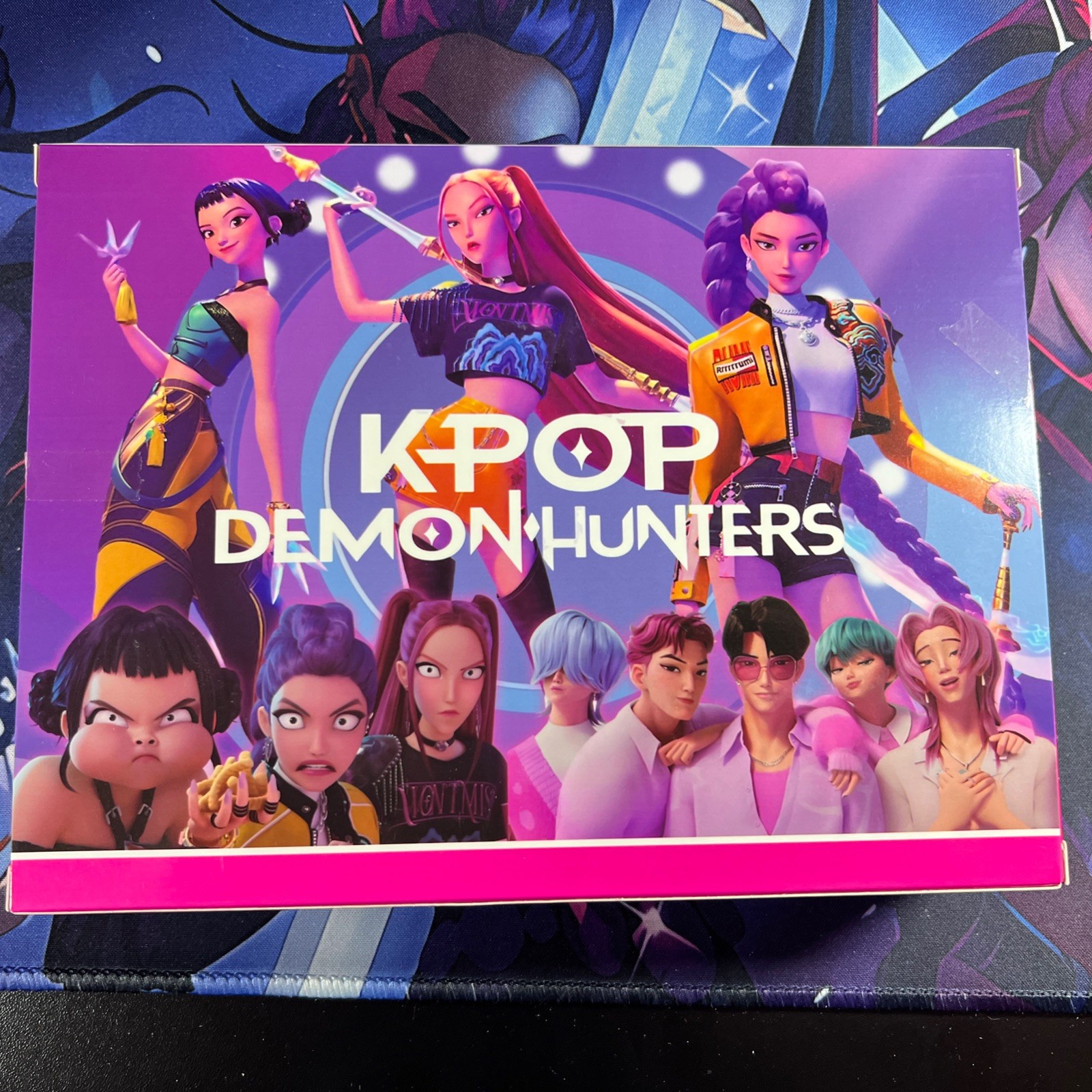 New KPop Demon Hunters Huntrix Rumi Mira Zoey Medium Anime Figures Cosplay Doll