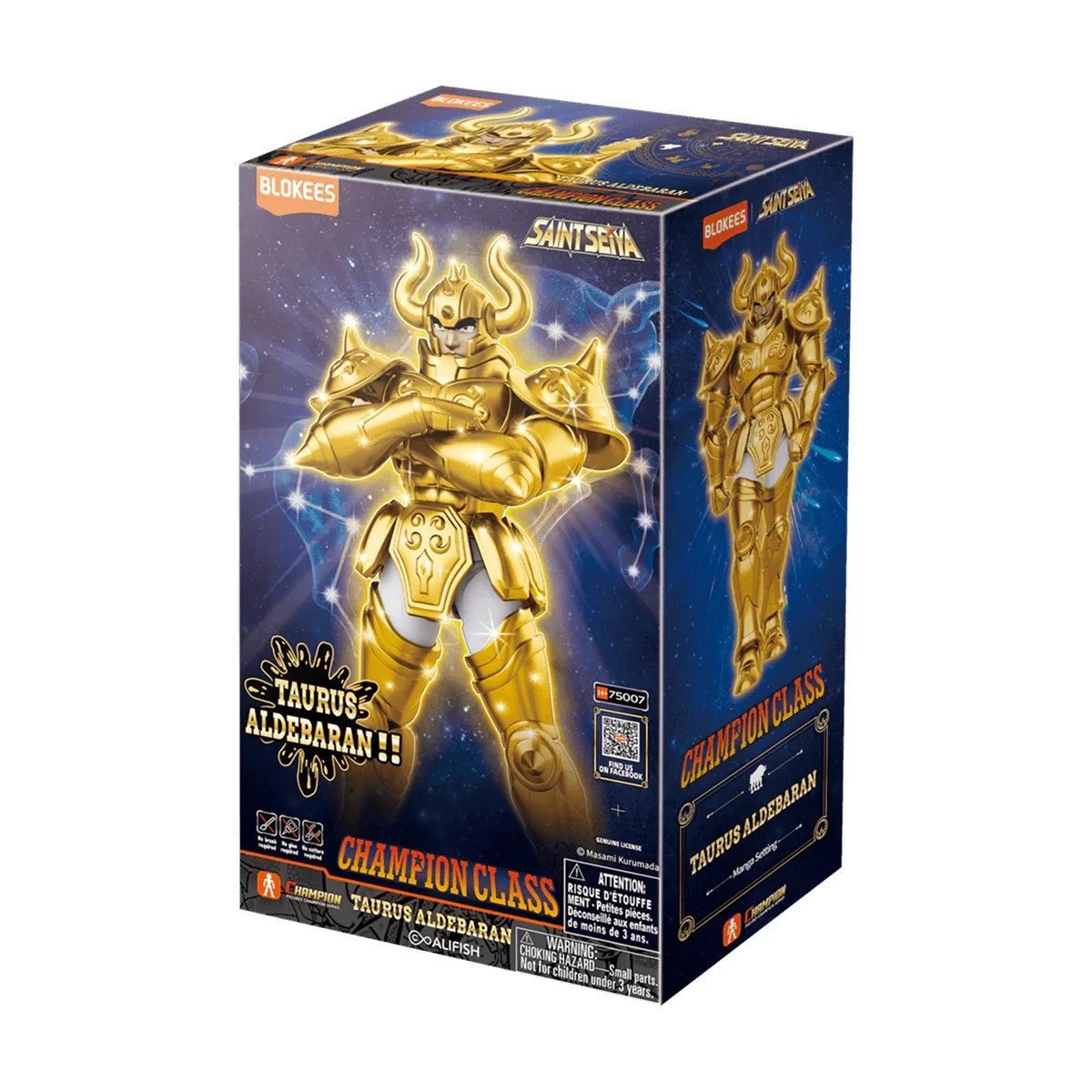 Blokees Saint Seiya Champion Class Taurus Aldebaran Model Kit Action Figure