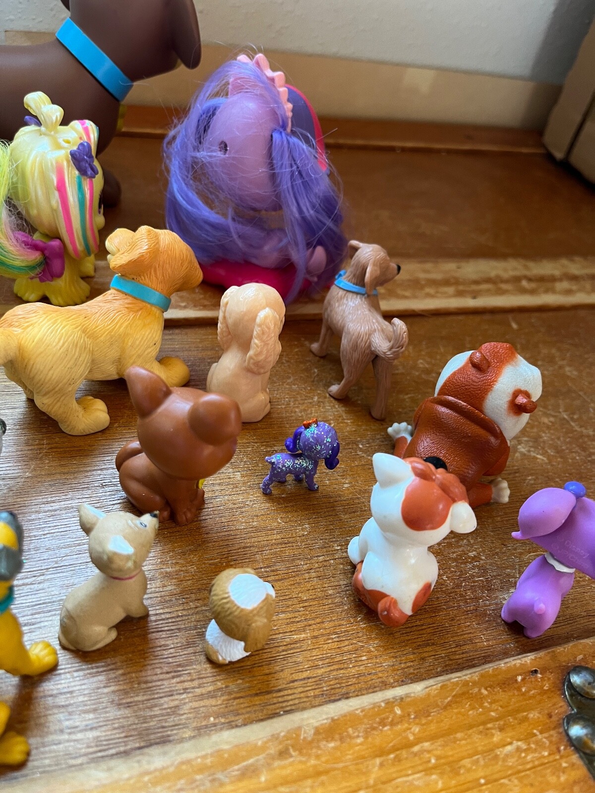 Mixed Lot of Cute Plastic Rubber TV Movie & Not Puppy Dog Figures Animals –