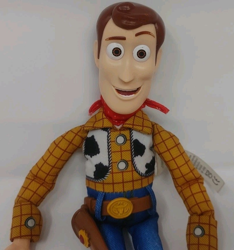 Disney Pixar 2021 Mattel Toy Story Woody Pull String Doll 12″ Tested