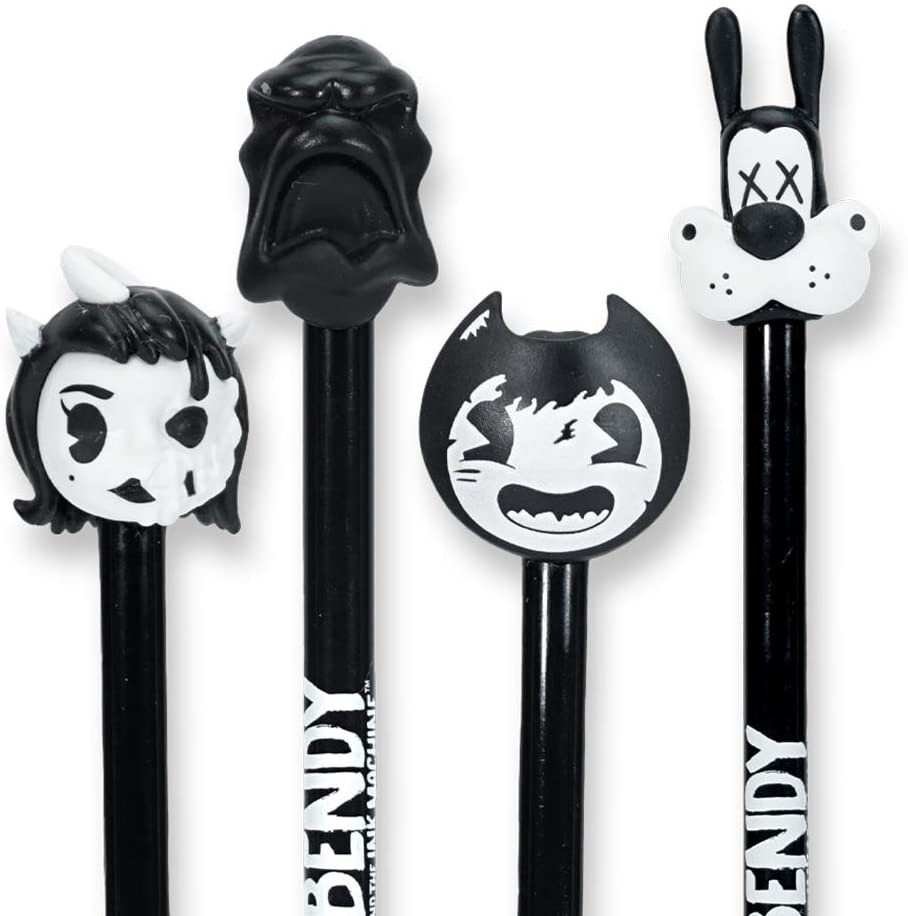 PHAT MOJO Bendy and the Ink Machine – Pen Topper (Set of 8) FACTORY SEALED !!!