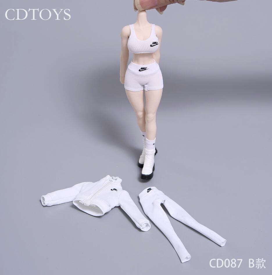 1/12 female GYM yoga Sports Clothes For 6″ figure SHF Mezco MixMax phicen❶USA❶