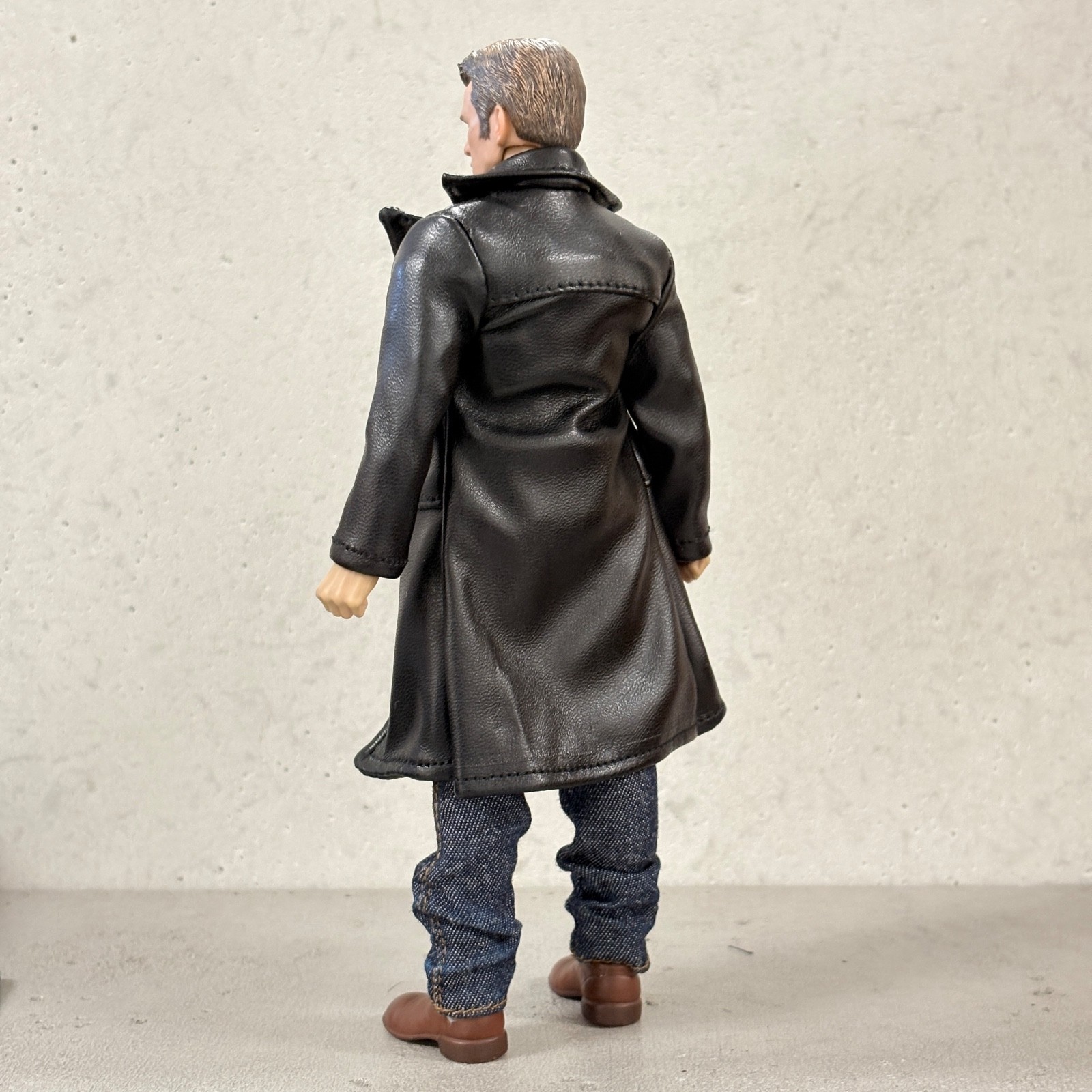 PB-PUN-JKT: 1/12 scale Punisher Style Faux Leather Coat for 6 inch action figure