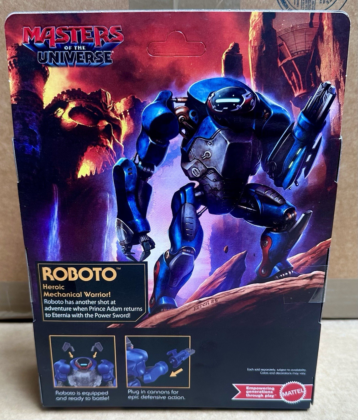 MOTU 2026 Masters of The Universe Deluxe Movie Edition ROBOTO Action Figure