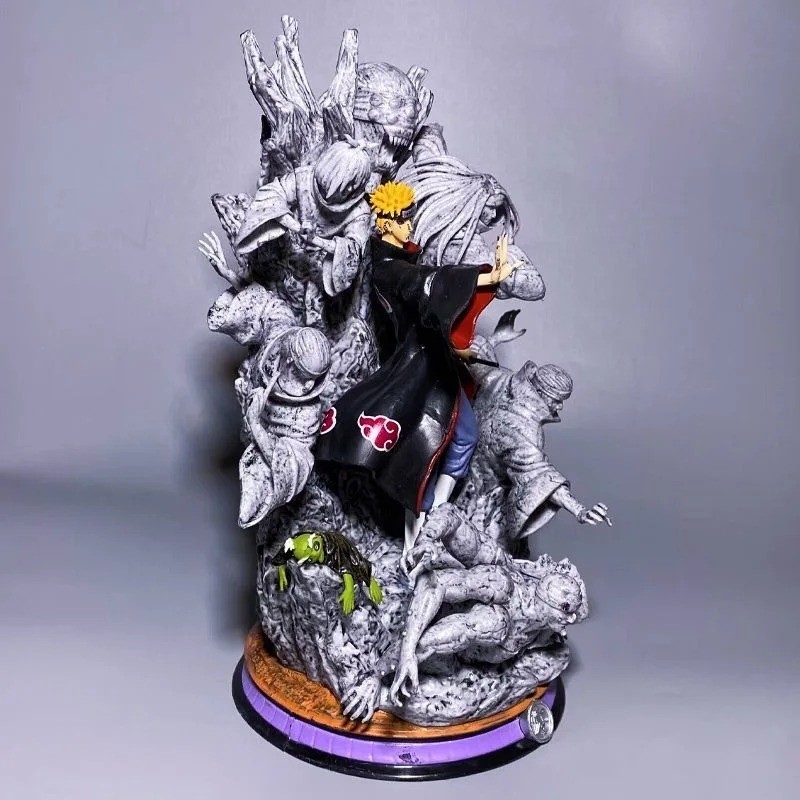 2026 Naruto Akatsuki Pain GK PVC Figure Statue Model Desk Decor Toy Gift Set New