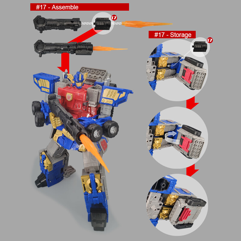 3D DIY Filler Filling Parts Upgrade Kit For Legacy Evolution Armada OP Prime