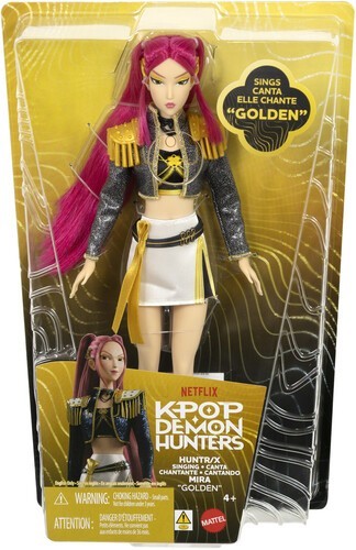 KPop Demon Hunters HUNTR/X: Mira “Golden» Singing Doll PRESALE (SHIPS 7/30/26)