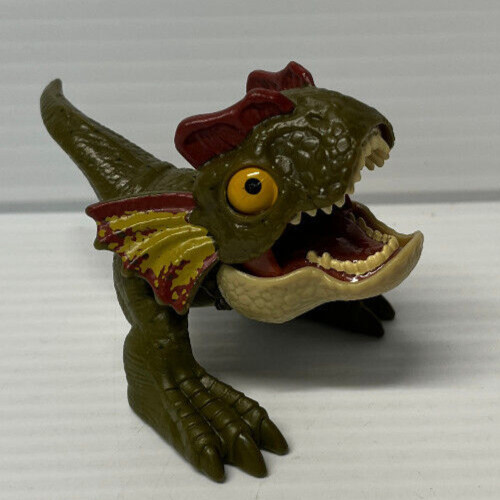 Jurassic World Dominion Uncaged Rowdy Roars & Wild Pop Up Dilophosaurus VIDEO