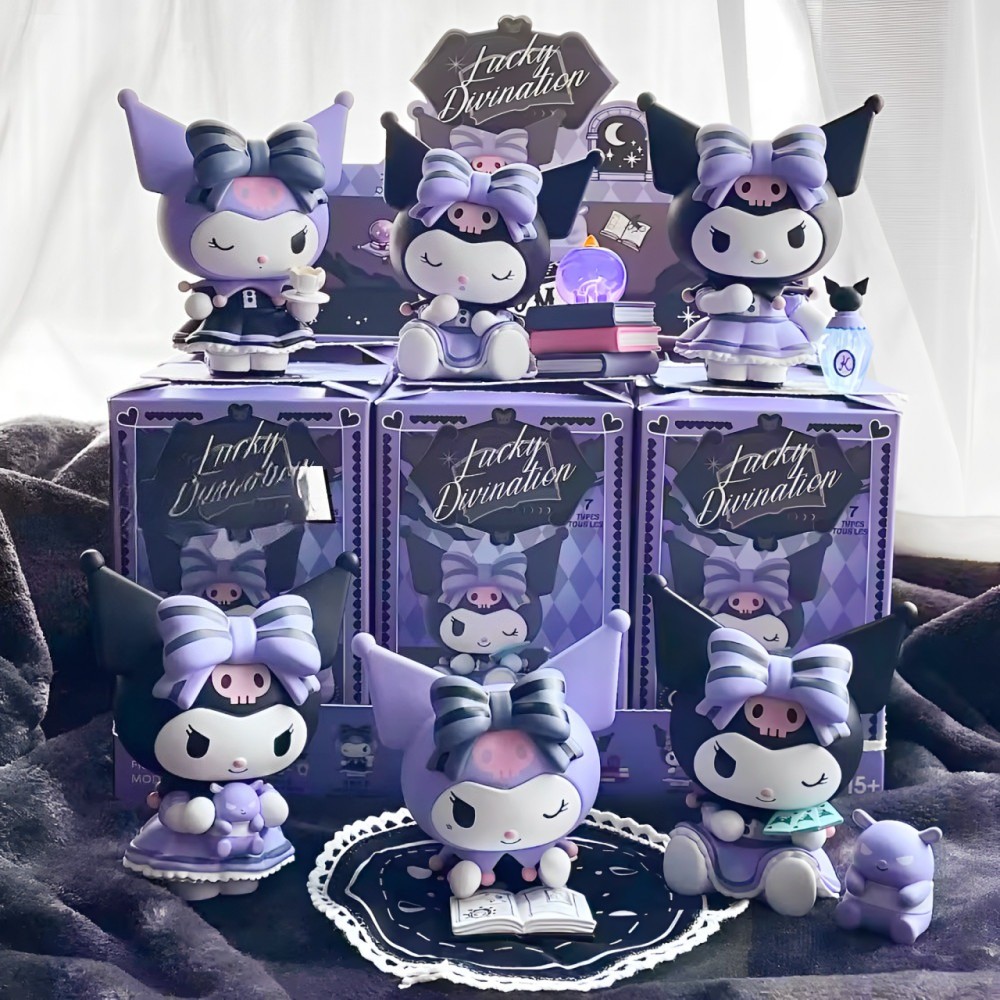 MINISO Sanrio Kuromi Lucky Divination Series Blind Box Confirmed Figure Hot Toys