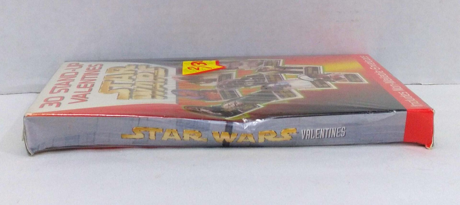 New Star Wars 30 Stand-up Valentines Day Cards Factory Sealed 1997