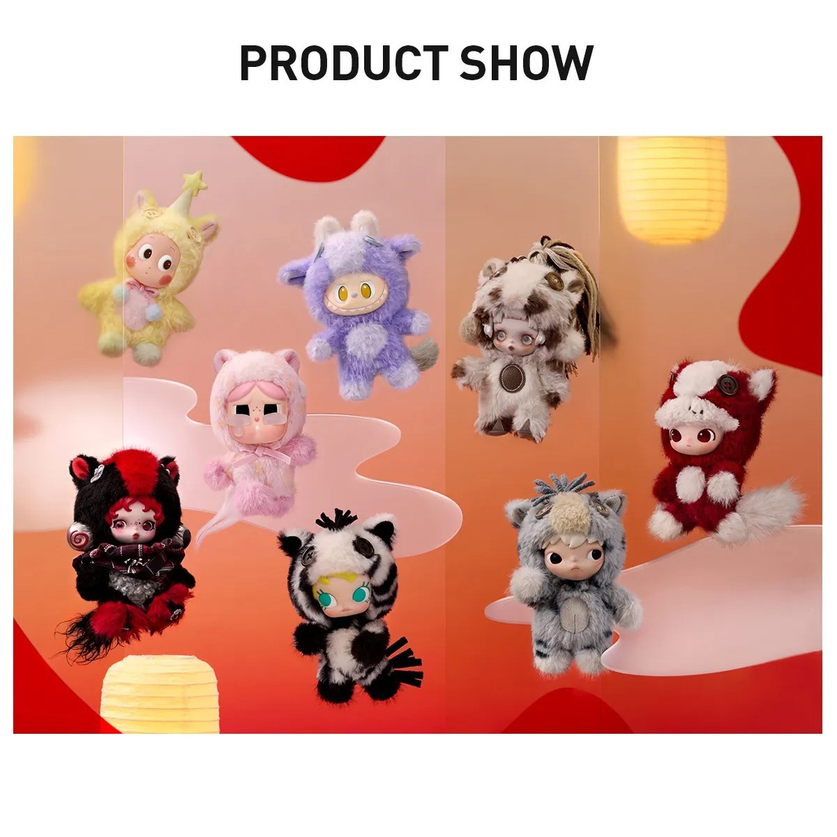 POP MART Have A Good Run Series Plush Pendant Figure Doll Sealed Bag in Open Box