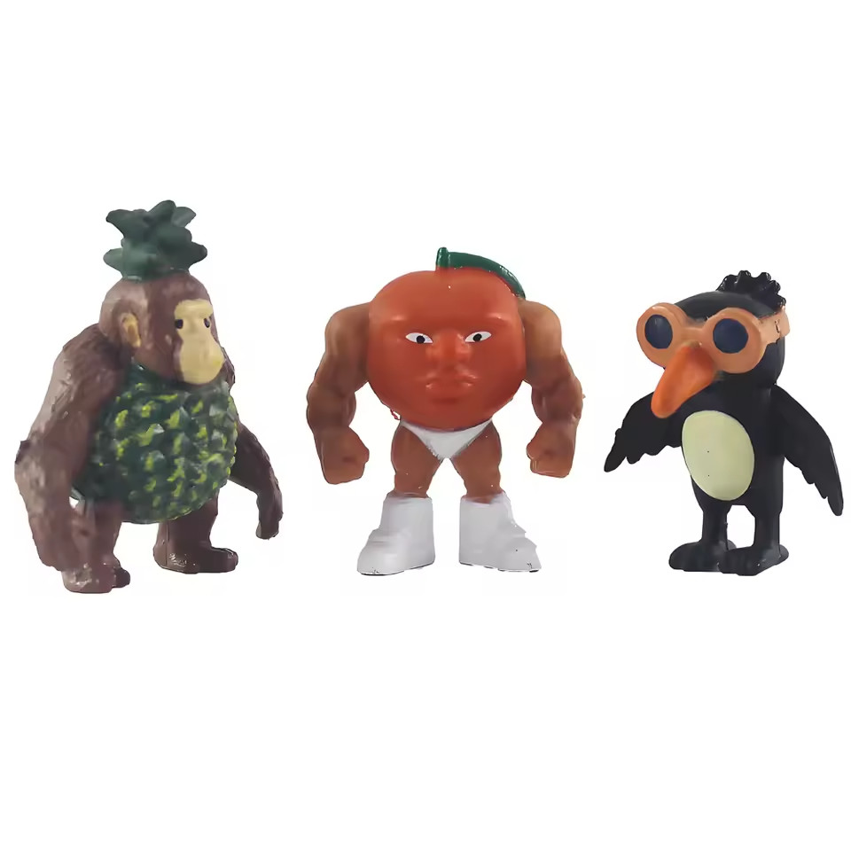 8/24pcs Italian Brainrot Meme Toy Set Figures Tung Tung Sahur Tralalero Tralala