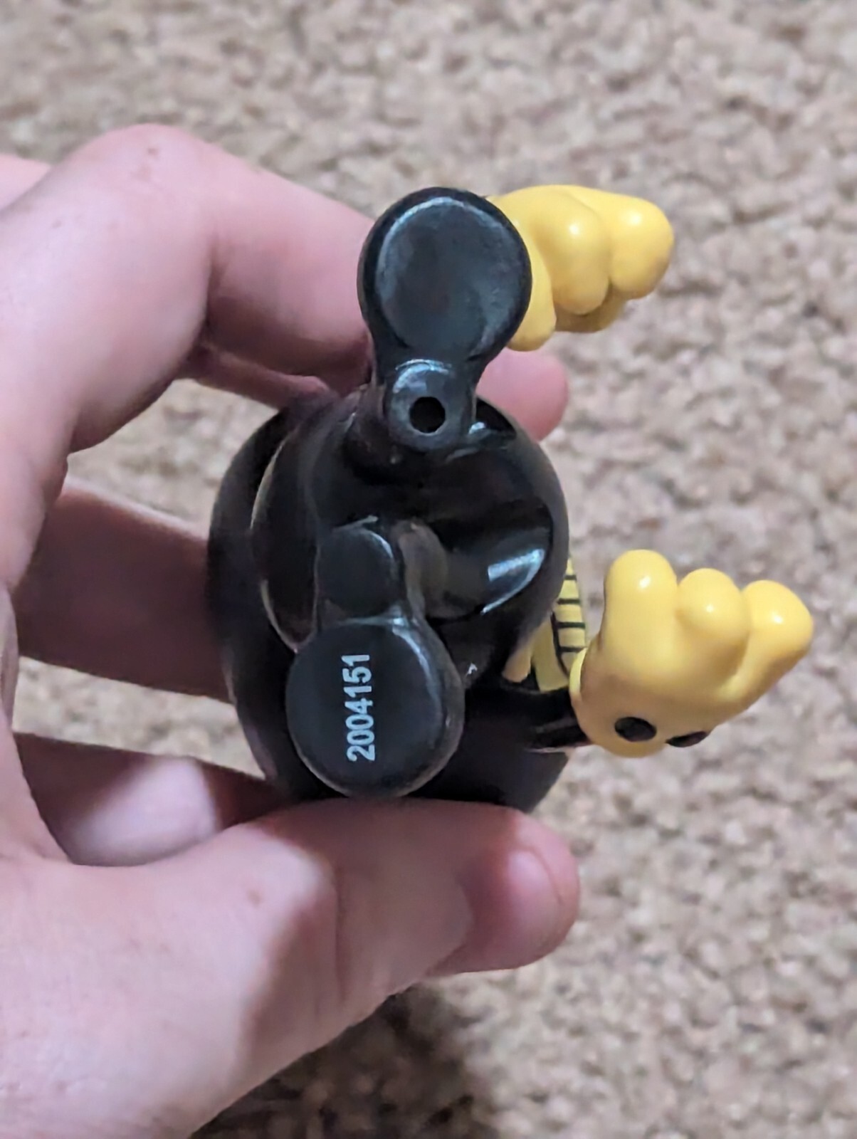 Bendy And The Ink Machine Toy Action Figure Phat Mojo 4″ Inches Yellow and Black
