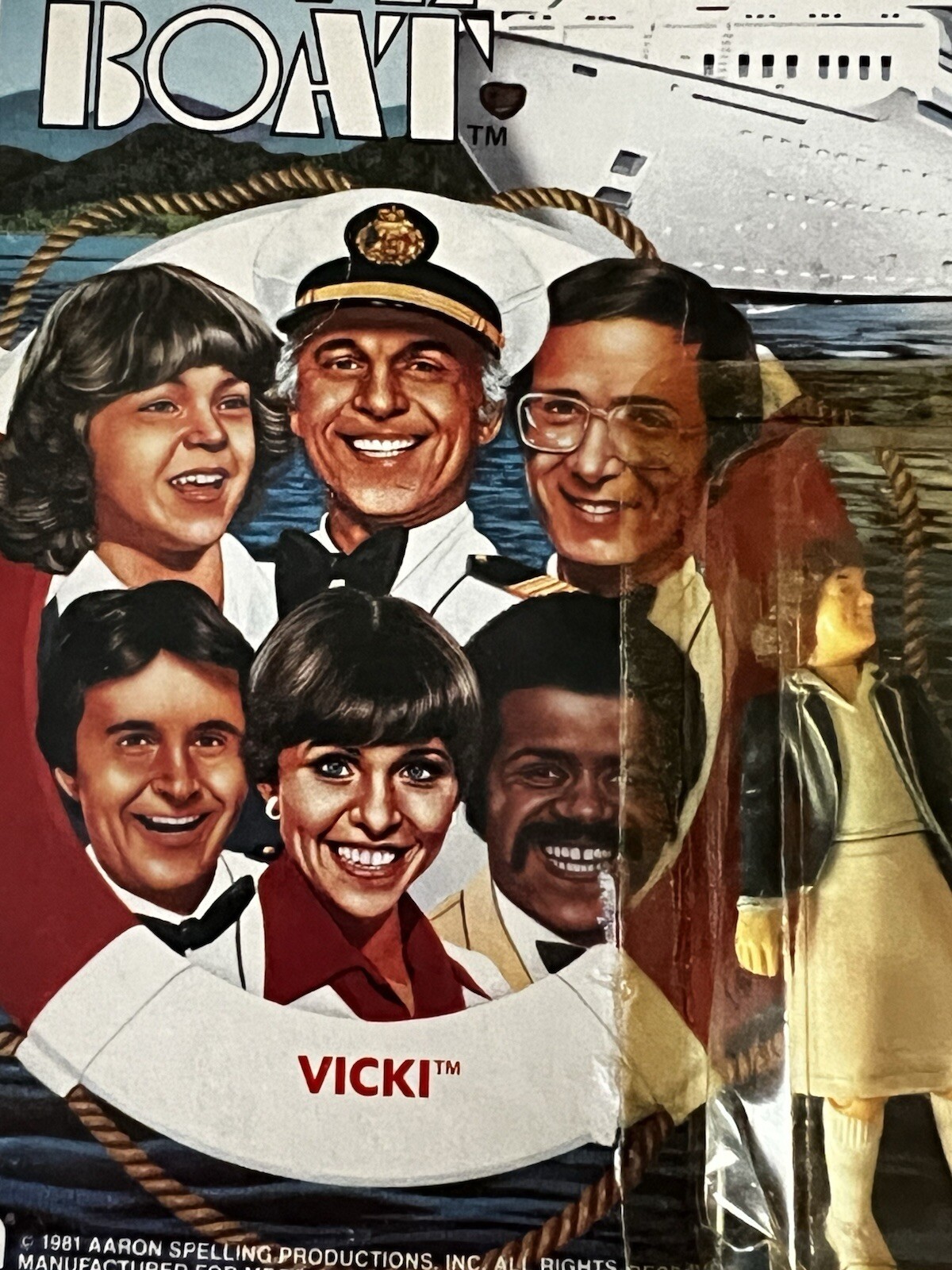 Vintage Mego The Love Boat VICKI 3.75″ Figure TV Show Movie 1981 Original NEW