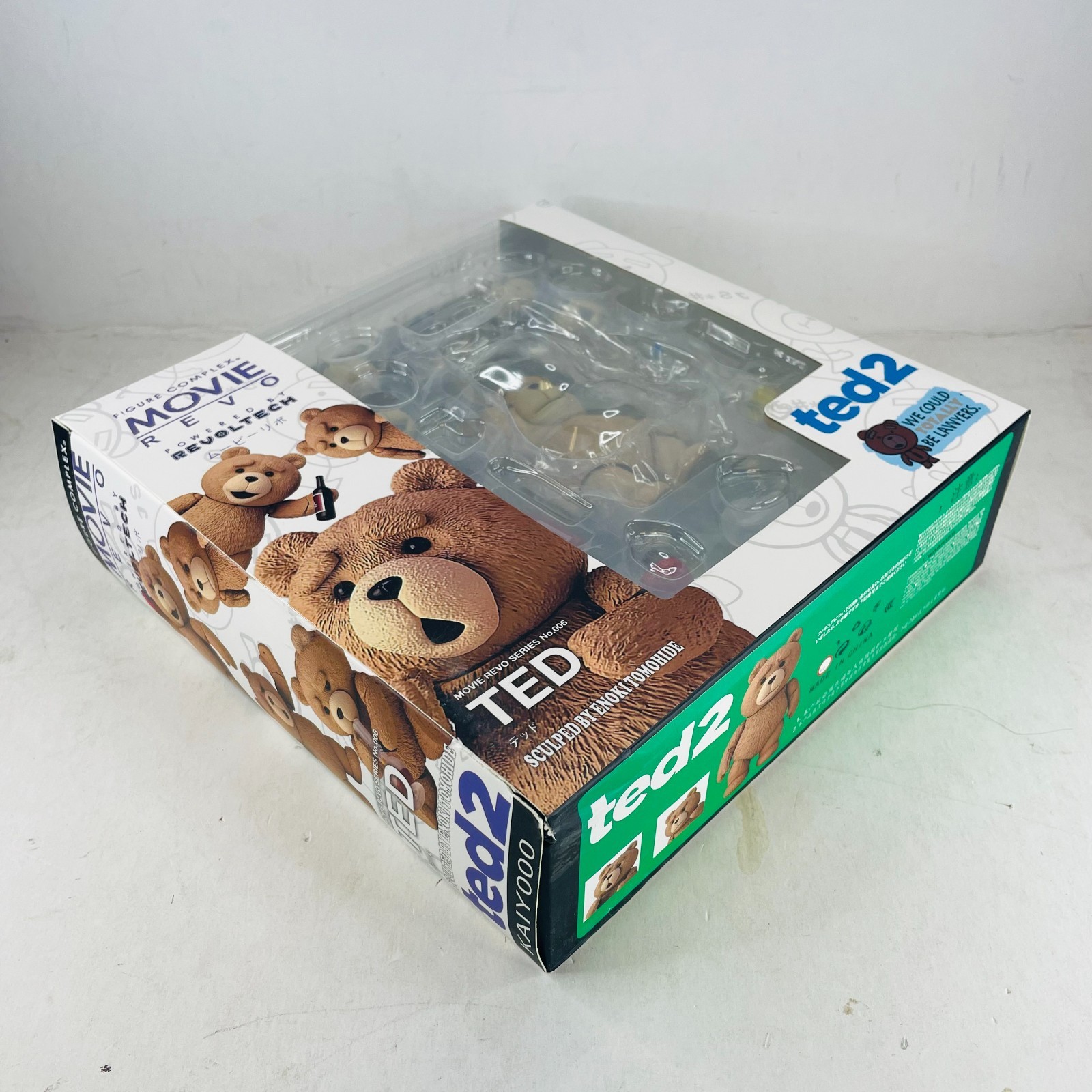 TED 2 Movie Teddy Bear 3.5″ Boxed Movable Action Figure Toy Collectors Model