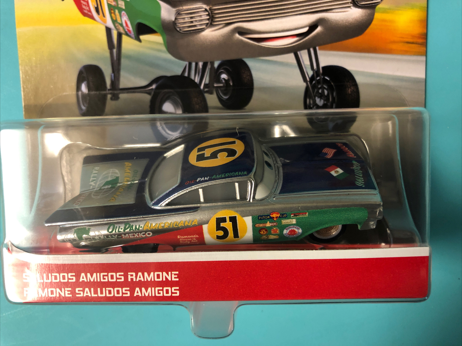 DISNEY PIXAR CARS NEW FOR 2021 METAL SERIES SALUDOS AMIGOS RAMONE 1:55 DIECAST