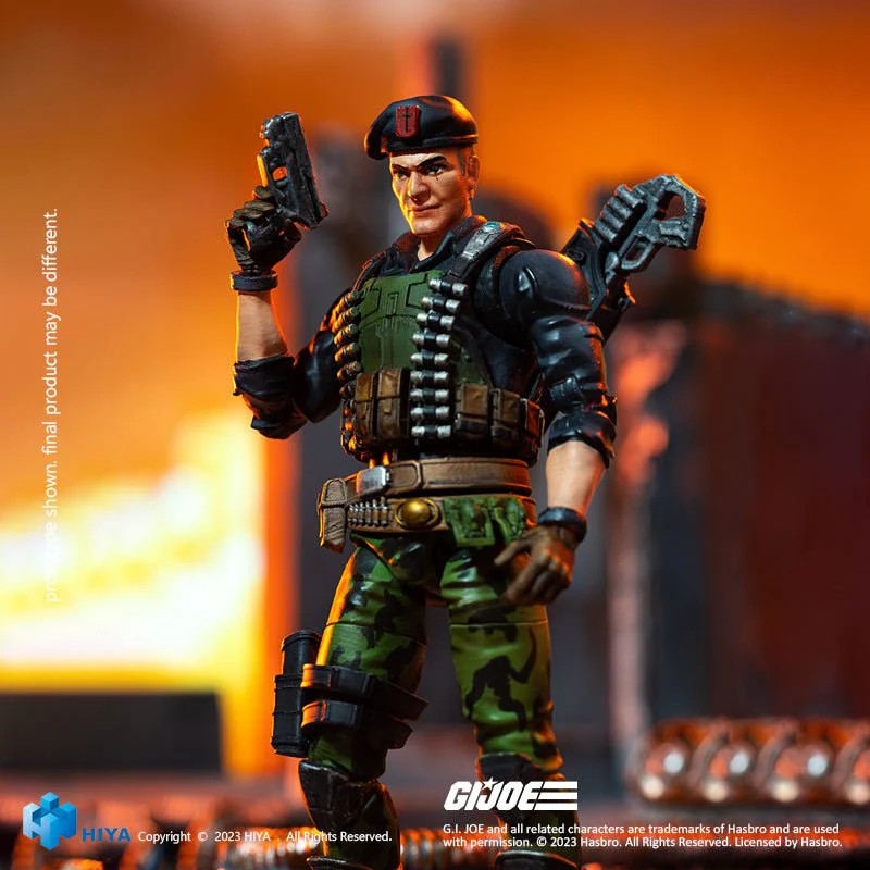 Hiya Exquisite Mini Series G.I. Joe Flint Minty Fresh