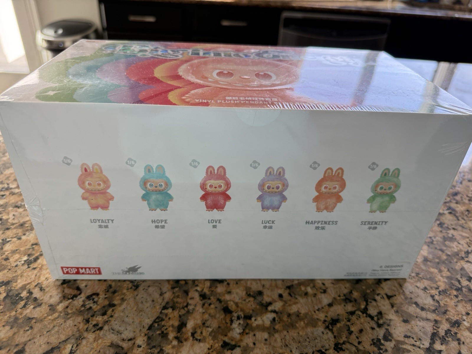 POP MART SEALED AUTHENTIC LABUBU MONSTERS BIG INTO ENERGY BOX