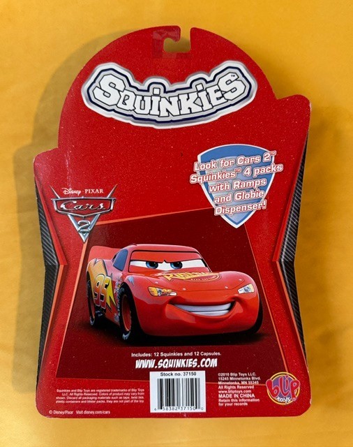Disney Pixar Cars 2 Squinkies Series 2 Set of 12 Squinkies NEW SEALED Ships FREE