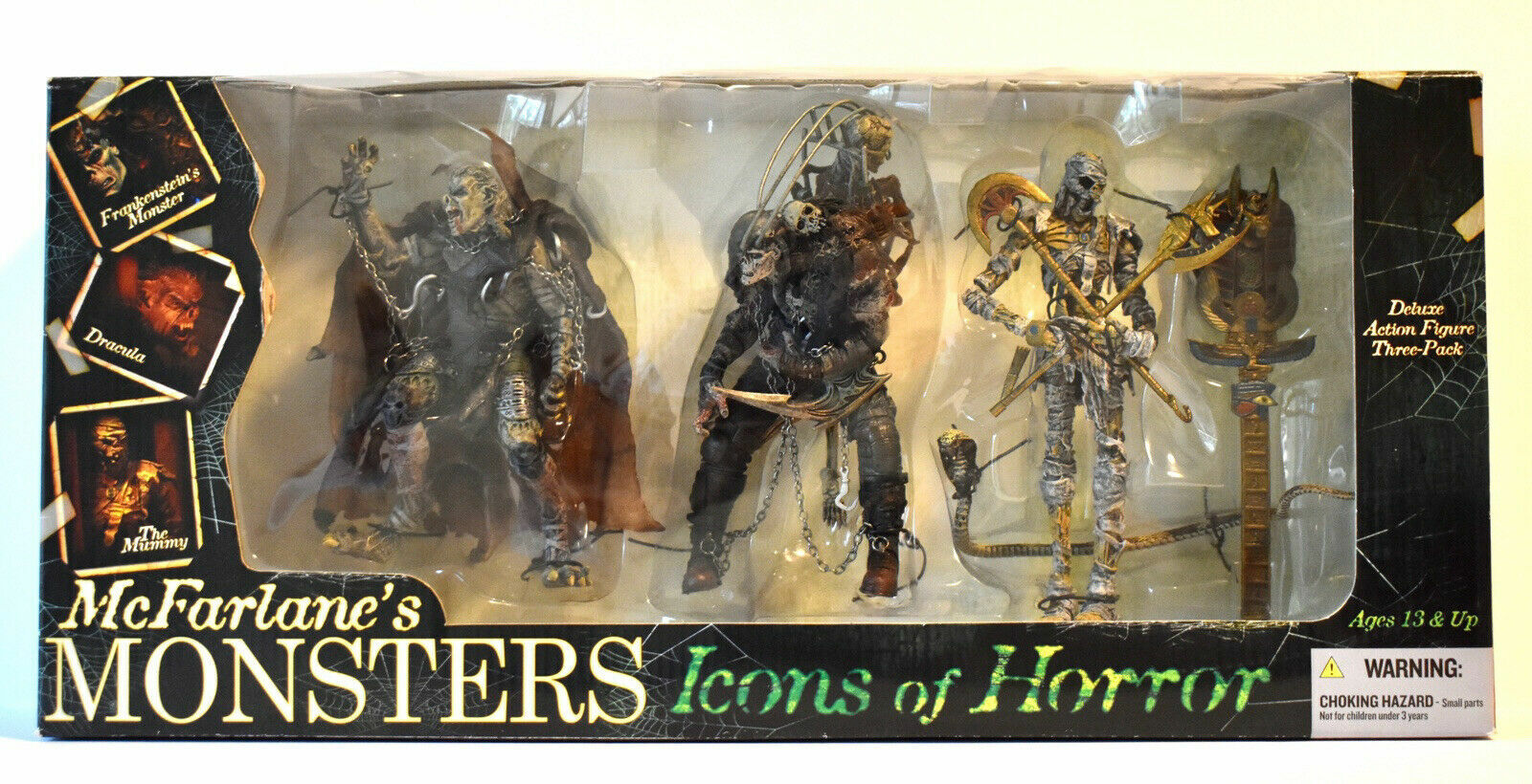 NECA.. 11 MONSTERS 30 Days of Night Vampire Aliens Frankenstein Etc NEVER OPENED