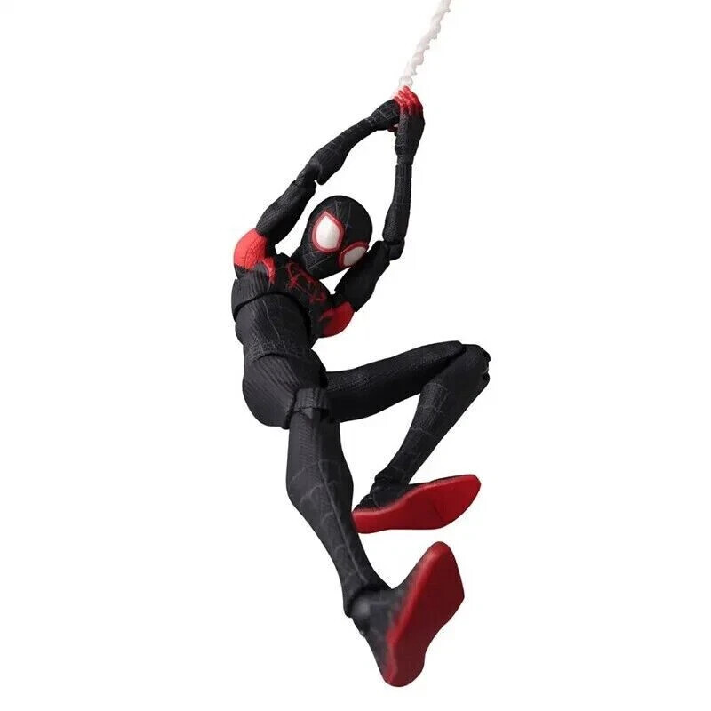 Spider-Man Action Figure Miles Morales Into The Spider Verse Toy Gift With Box
