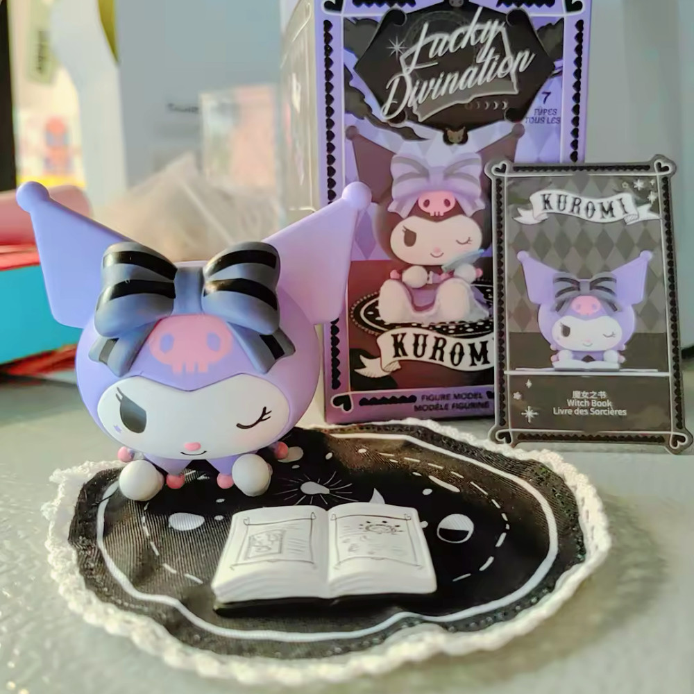 MINISO Sanrio Kuromi Lucky Divination Series Blind Box Confirmed Figure Hot Toys