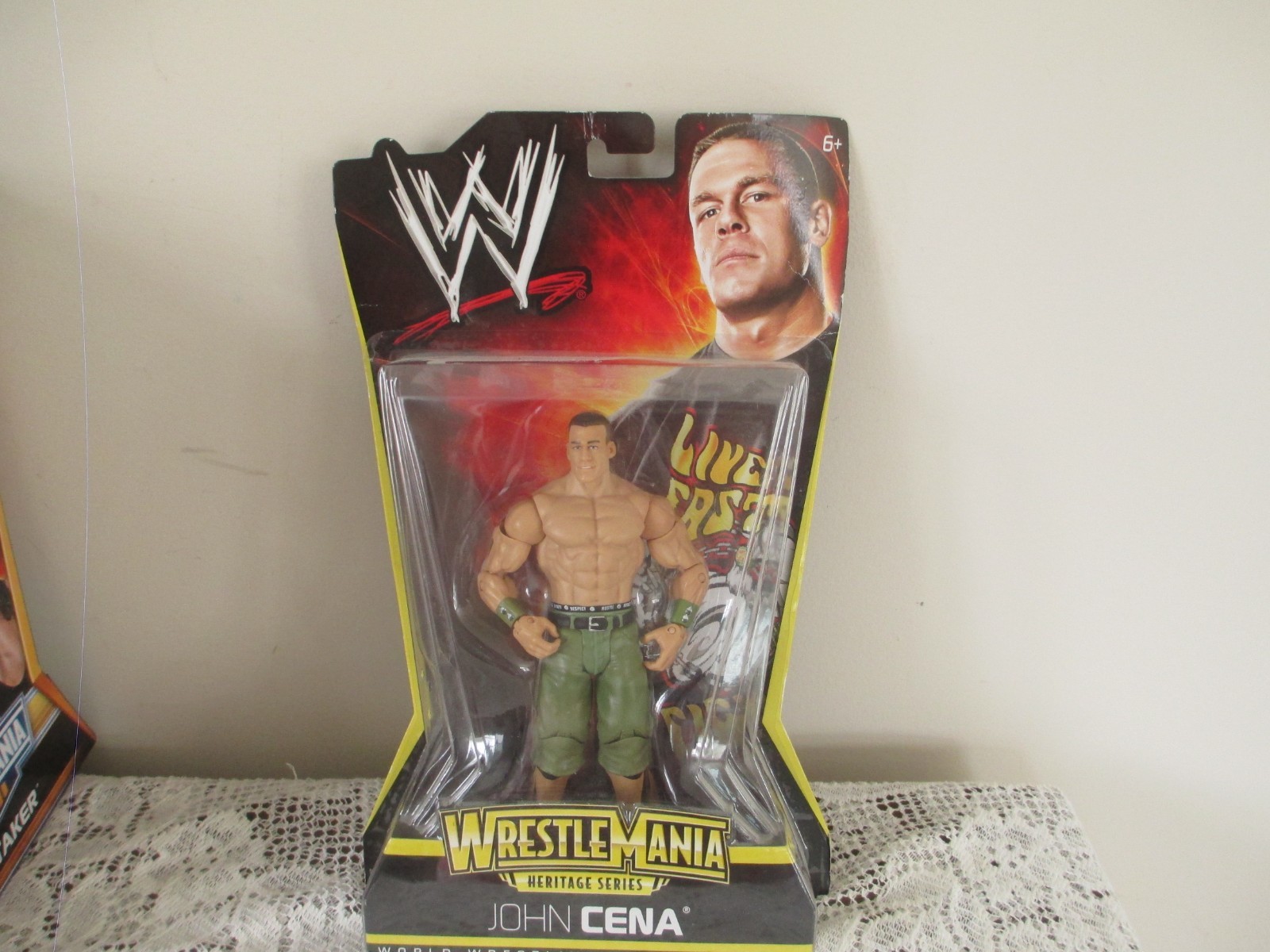 2010 WWE Mattel JOHN CENA Wrestlemania Heritage Series New In Package