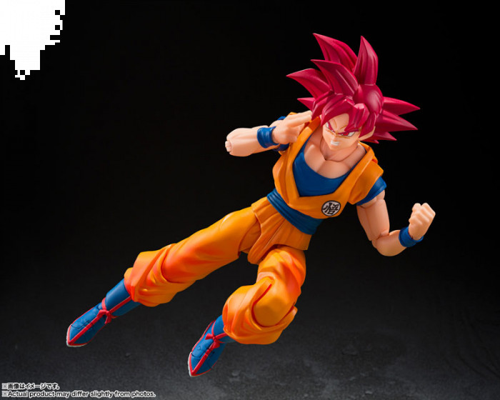 Bandai S.H.Figuarts Super Saiyan God Son Son Goku (God Aura) (Dragon Ball Z)