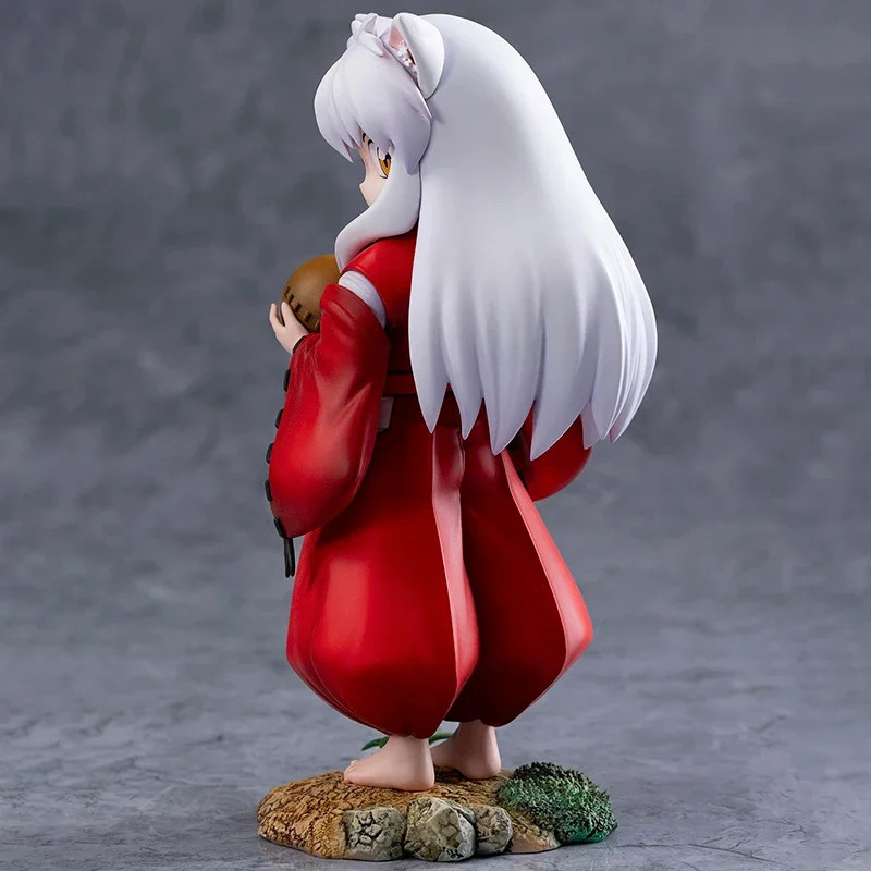 Inuyasha Sesshoumaru Anime Figure PVC Action Figurine Cute Standing Model Collec