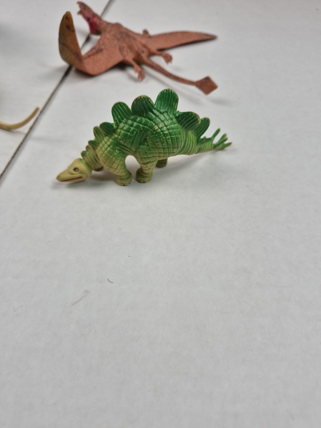 Vintage Dinosaur Lot Open Mouth Toy Figures Dino Multicolor Rubber Plastic