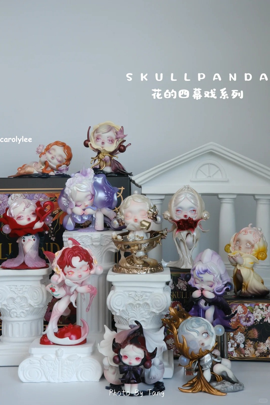 SKULLPANDA Petals in Four Acts Series Blind Box Confirmed Figures Toy Authentic