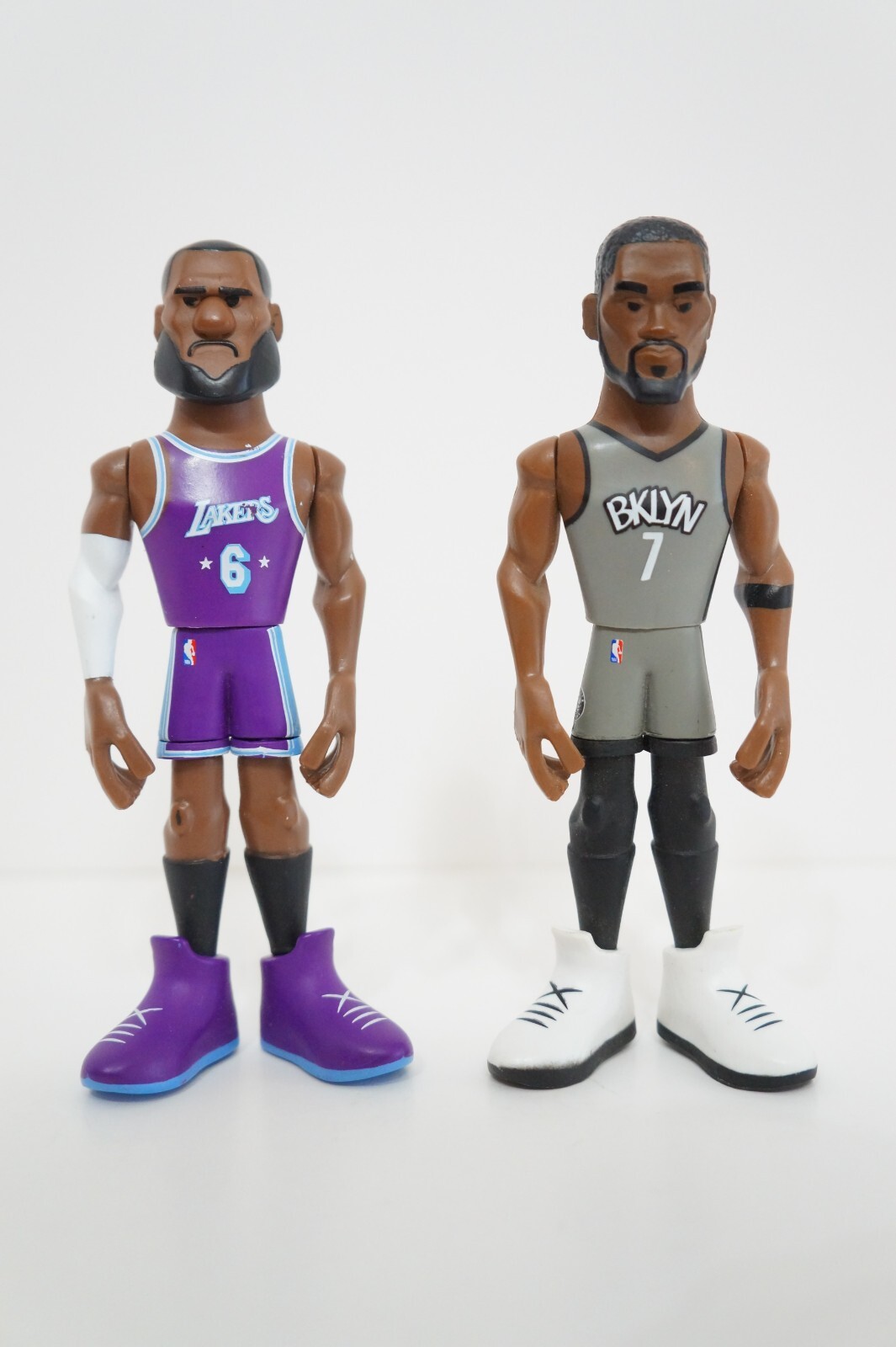 Funko Gold Lebron James & Kevin Durant Vinyl Figure Lot NBA Basketball