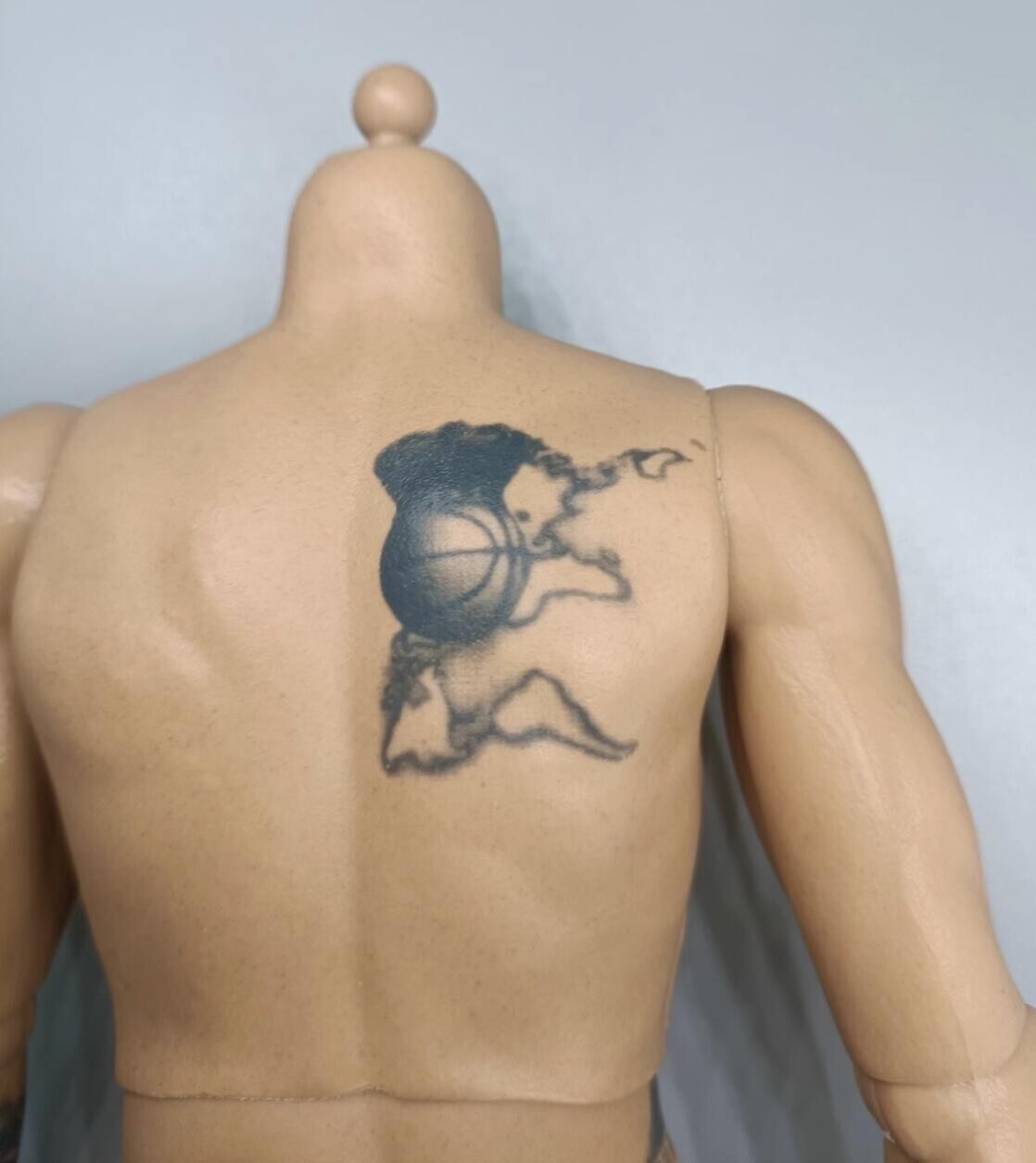 1/6 Luka Doncic Tattoo Male Figure Pale/Tan Body w/ hands for Enterbay ❶USA❶