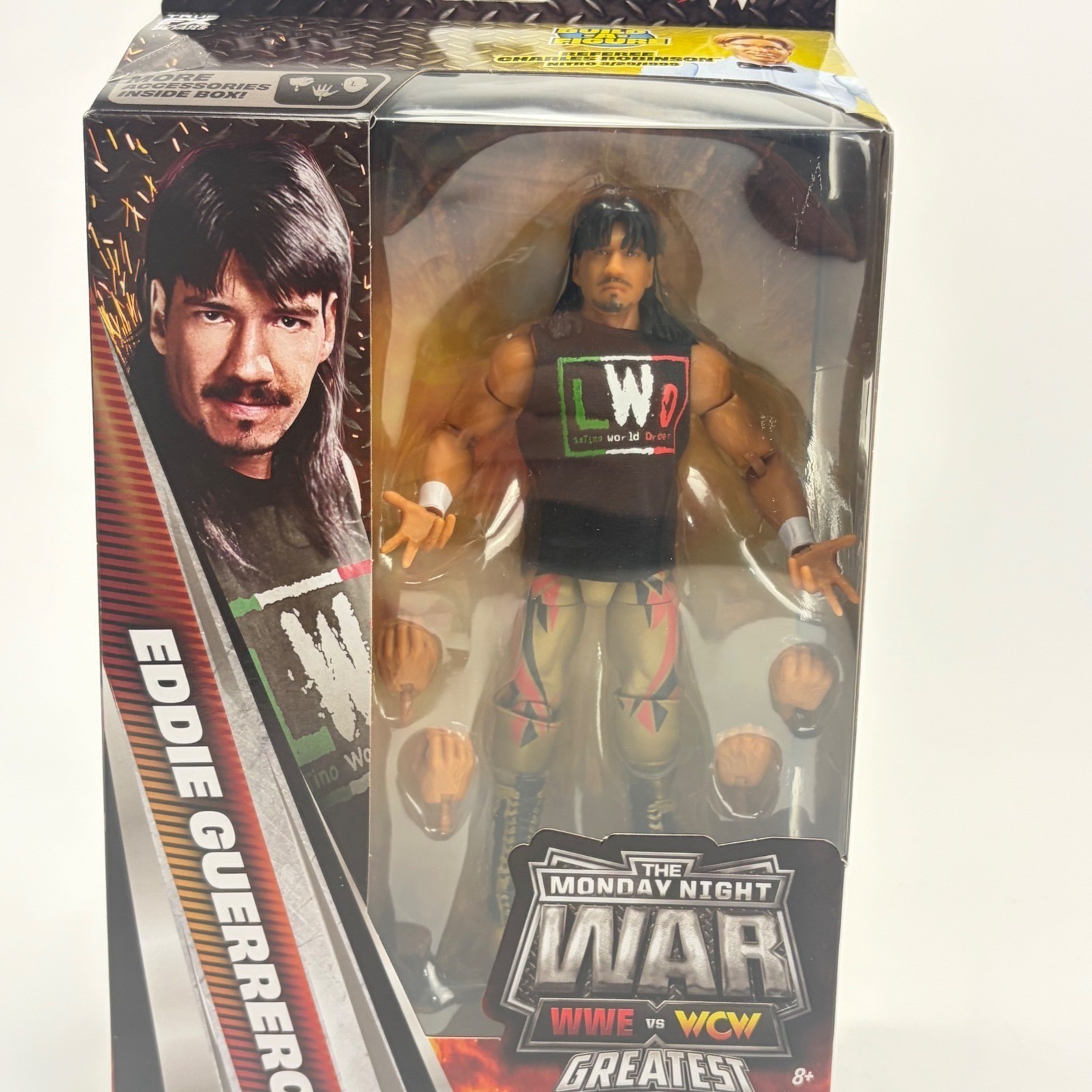 WWE Elite Greatest Hits Eddie Guerrero LWO Monday Night War Mattel Figure HVJ12