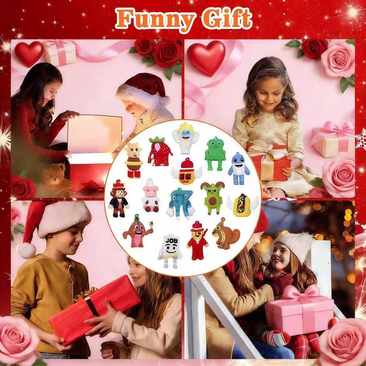 15PCS Italian Brainrot Steal a Brainrot 67 Toys, 1.8″ Brain Rot Action Figure, V