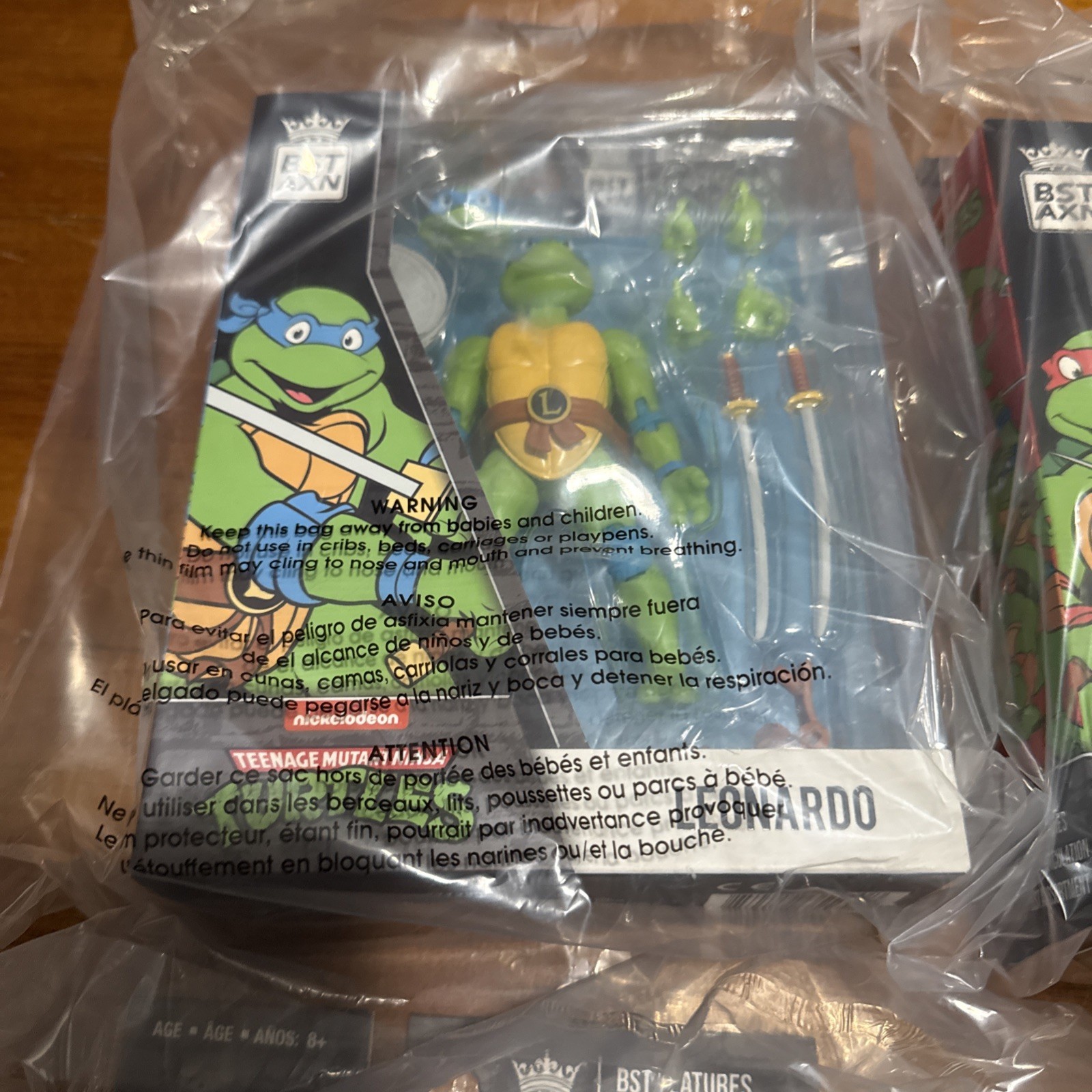 BST AXN Teenage Mutant Ninja Turtles SET OF 4 TMNT The Loyal Subjects NEW
