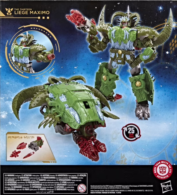 Transformers Age of the Primes The Thirteen Liege Maximo, Leader Class 8.5-Inch