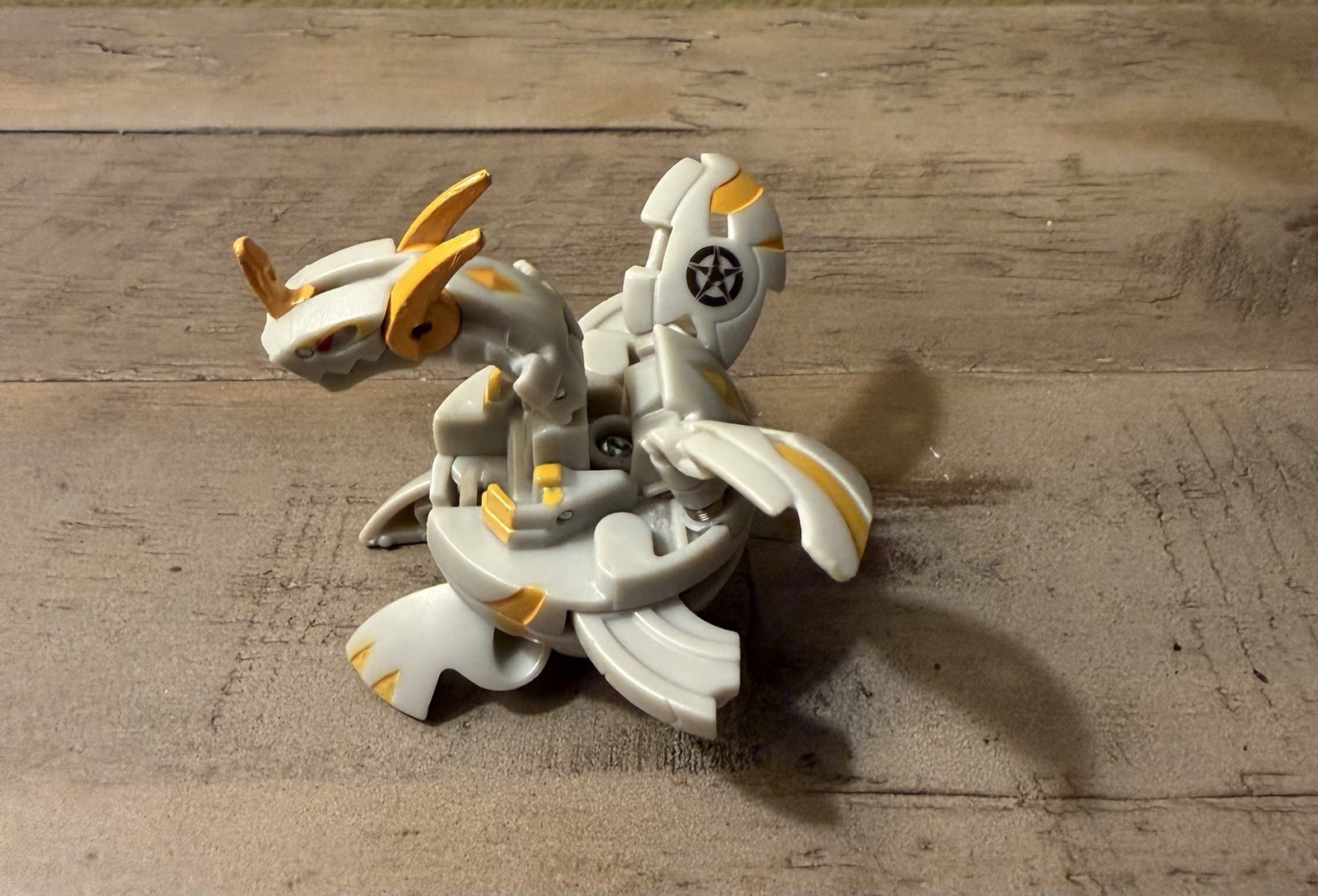 RARE Bakugan Gray Haos Neo Dragonoid BakuLegacy Series 730G (card not included)