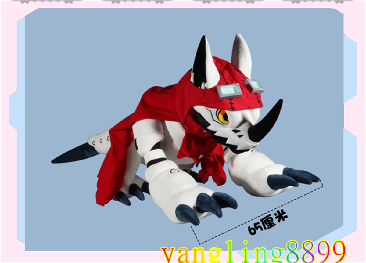Refined 60cm Stuffed Toy Huckmon Plush Doll Anime Collect Pillow Fans Xmas Gift