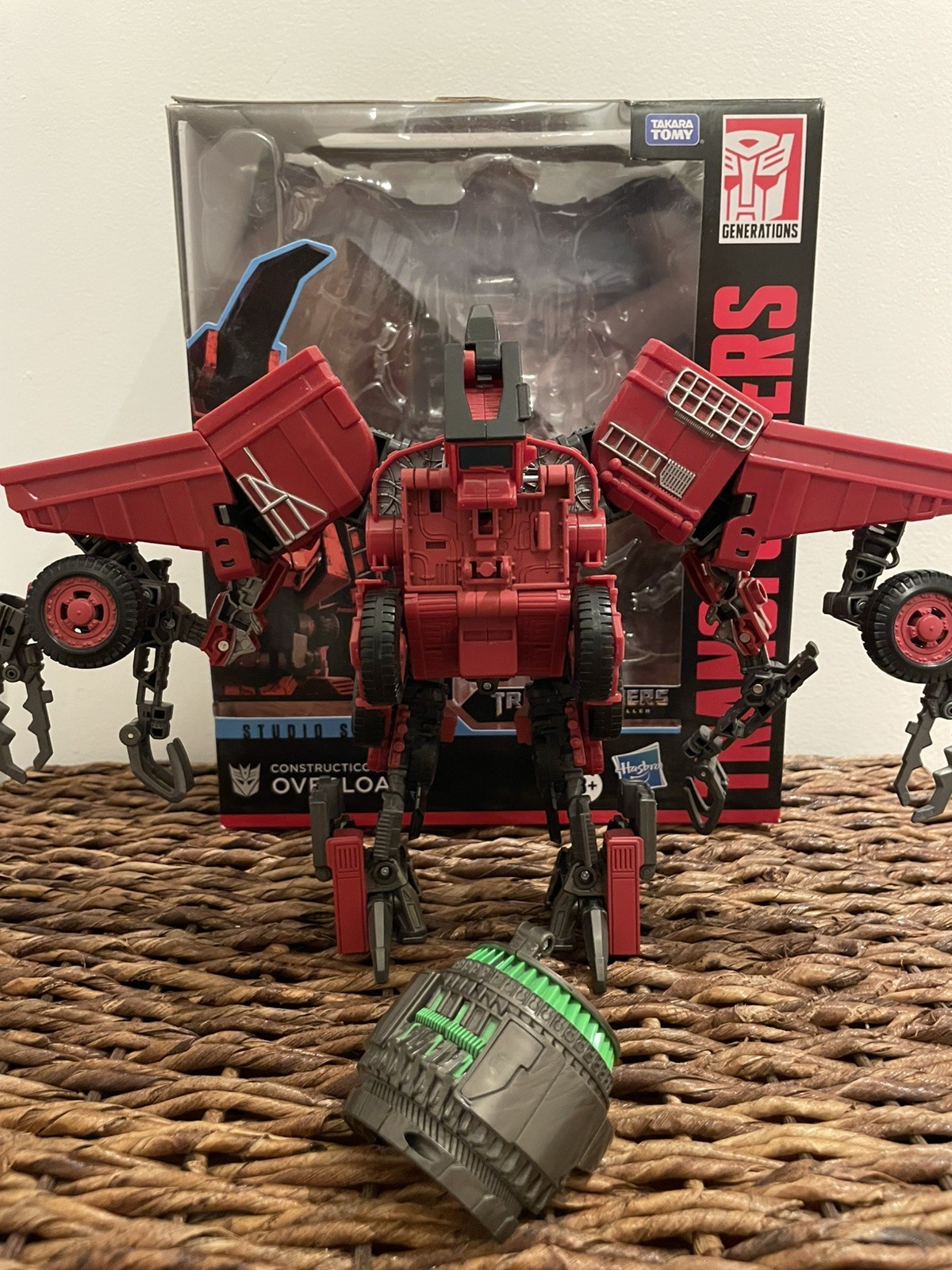 Transformers Studio Series 66 Overload SS-66 ROTF Devastator COMPLETE WITH BOX