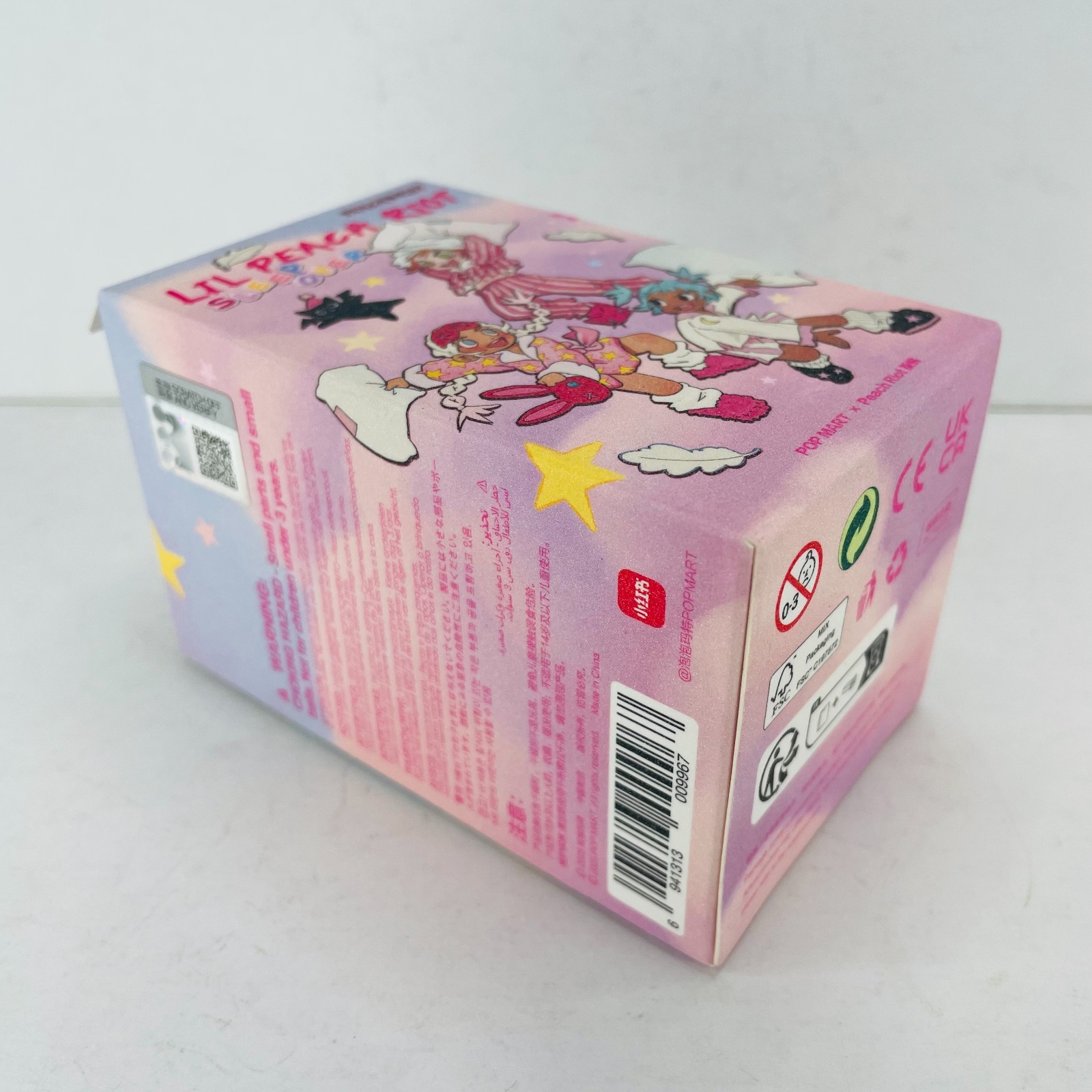 POP MART x Lil Peach Riot Sleepover Series Confirmed Figure Doll NEW in Open Box