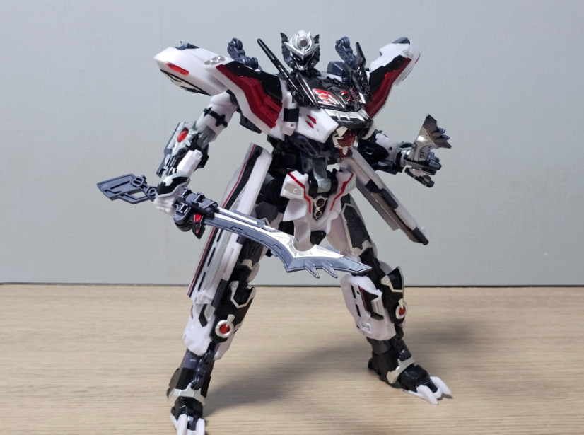 Metal Cardbot W TYRANT ZERO Transforming Train Robot K TOY Figure TyrantZero