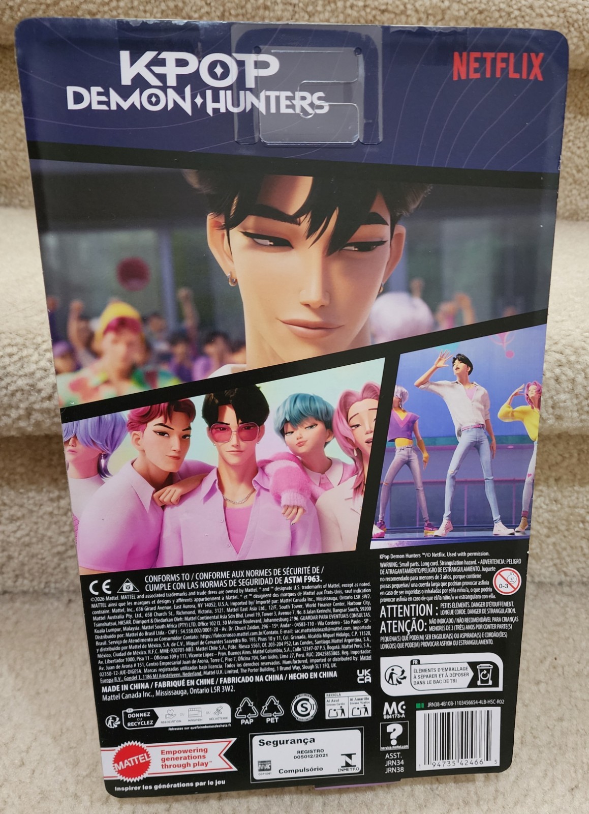 LICENSED ORIGINAL KPop Demon Hunters Huntr/x 4 Doll Set RUMI MIRA ZOEY JINU New