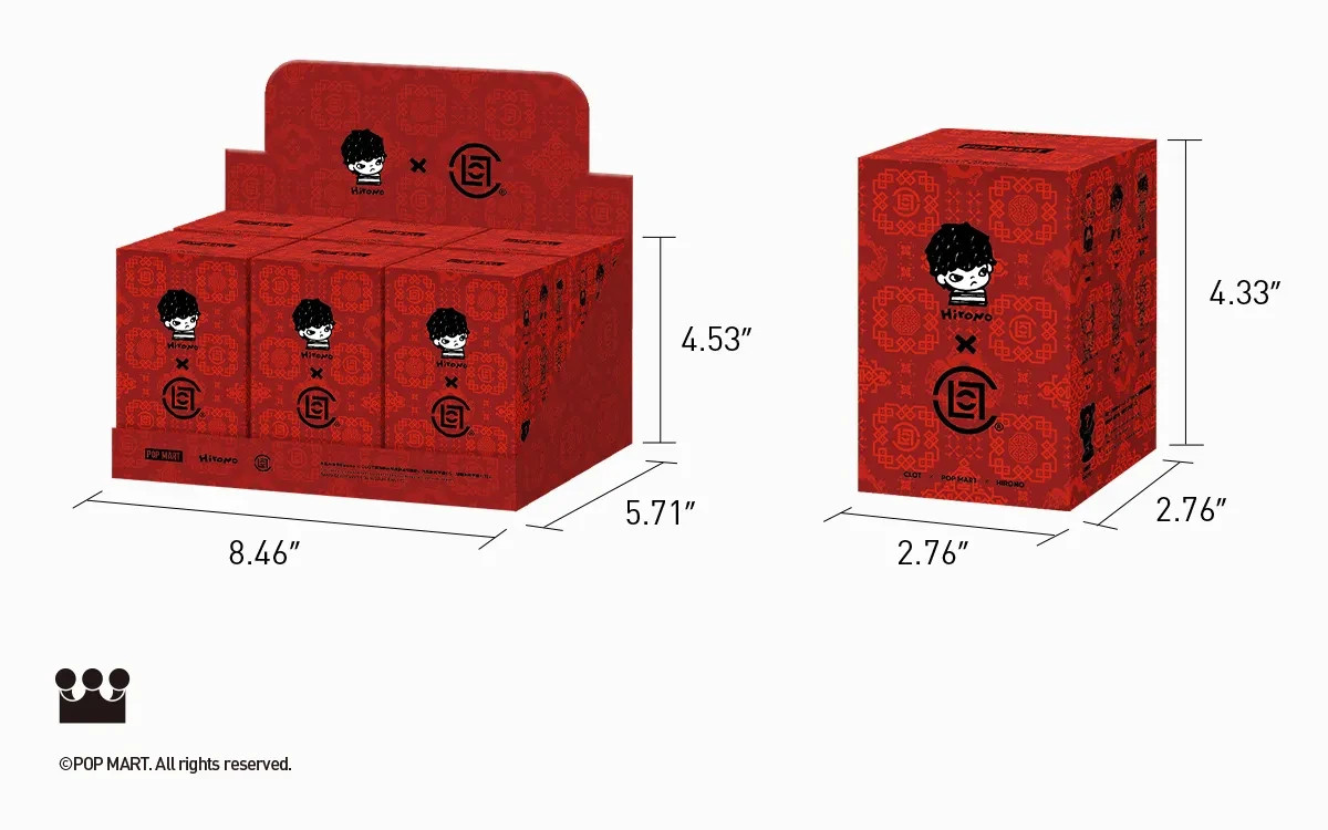 POP MART Hirono x CLOT Series Confirmed Figures Blind Box | US SHIPPING